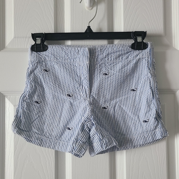 Vineyard Vines Seersucker Whale Shorts - Picture 1 of 4